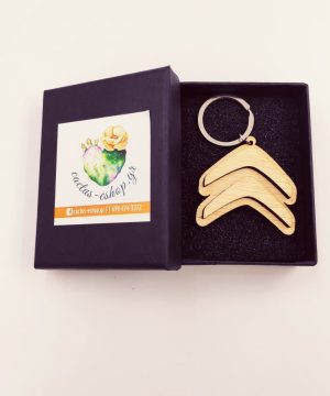 Ξύλινο μπρελόκ Citroen