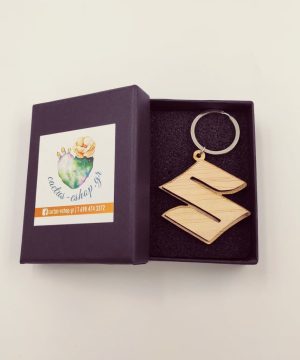 Ξύλινο μπρελόκ Suzuki Swift