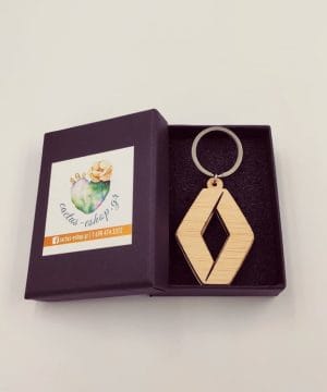 Ξύλινο μπρελόκ Renault