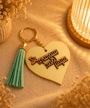 Μπρελόκ με φούντα για τη μάμα