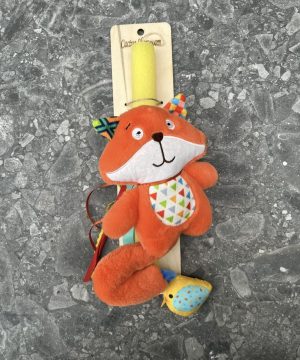 Λαμπάδα με λούτρινη αλεπού