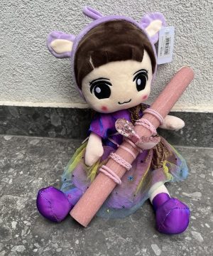 Λαμπάδα με λούτρινη κούκλα 40 εκ