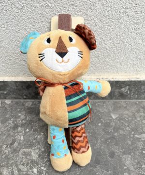 Λαμπάδα με λούτρινο αρκουδάκι