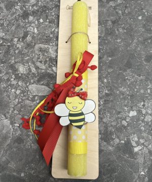 Λαμπάδα με μαγνητάκι μελισσούλα