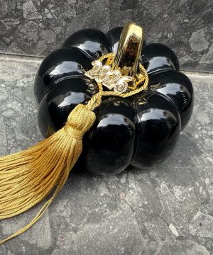 Alternative view of Κεραμίδα κεραμική μαύρη 12εκ