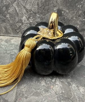 Κεραμίδα κεραμική μαύρη 12εκ