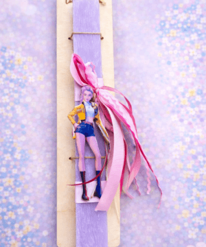 Λαμπάδα K-POP STAR Rumi με μαγνητάκι