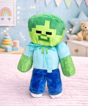 Λαμπάδα με λούτρινο Minecraft Zombie