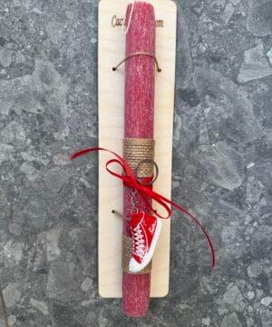 Λαμπάδα με μπρελόκ παπούτσι