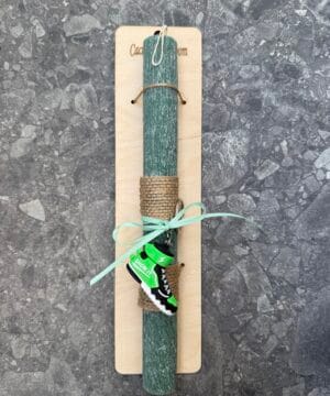 Λαμπάδα με μπρελόκ παπούτσι