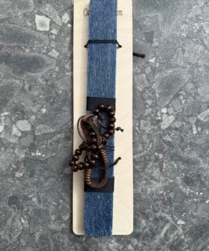 Λαμπάδα με δύο αντρικά βραχιόλια