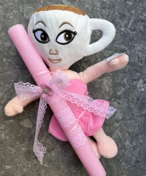 Λαμπάδα με λούτρινο Balerina Cappuccina