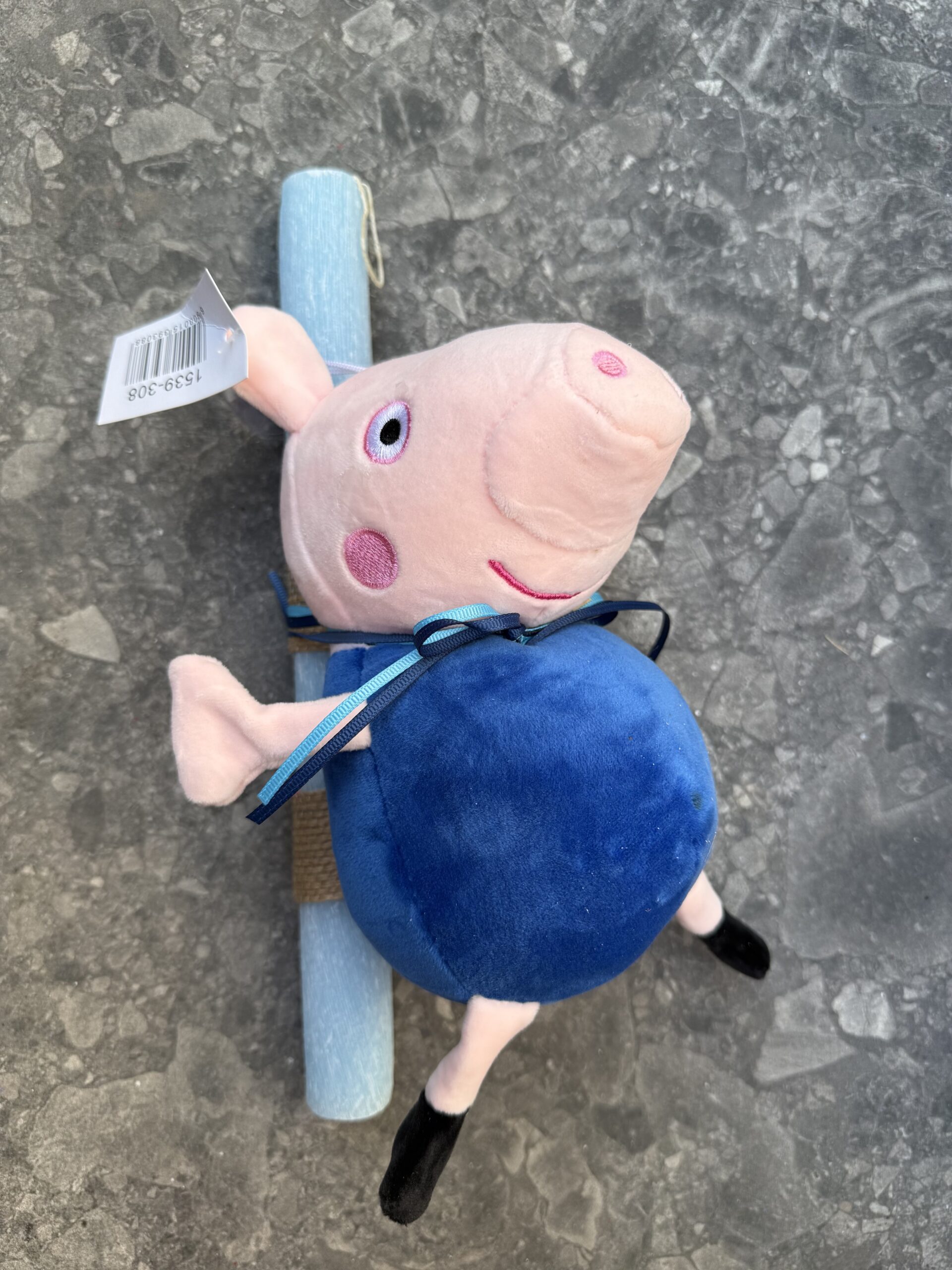 Λαμπάδα με λούτρινο Peppa Pig George