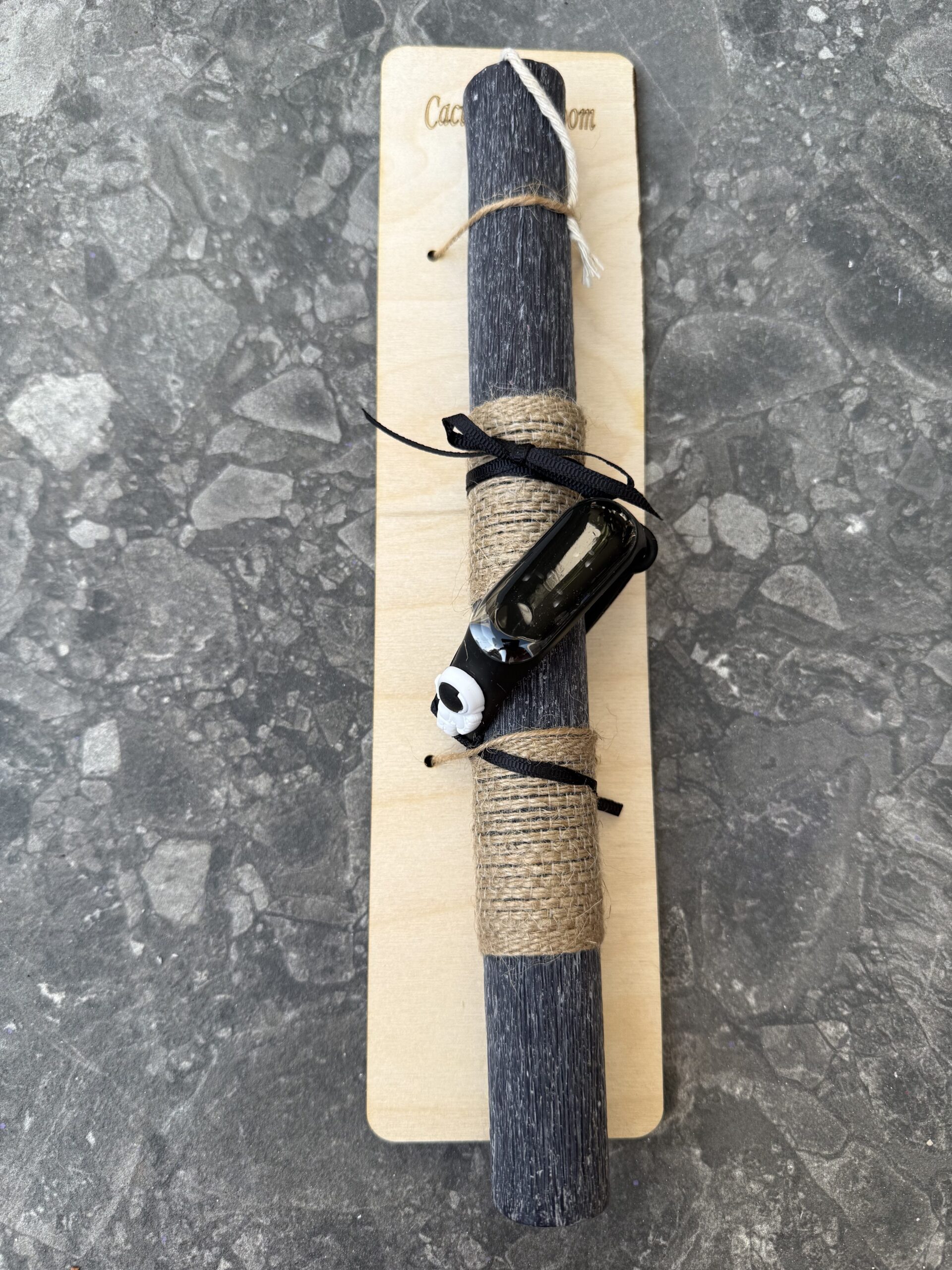 Λαμπάδα με ρολόι ηλεκτρονικό