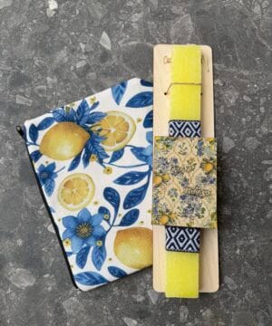 Λαμπάδα με μαγνητάκι και τσαντάκι - νεσεσέρ