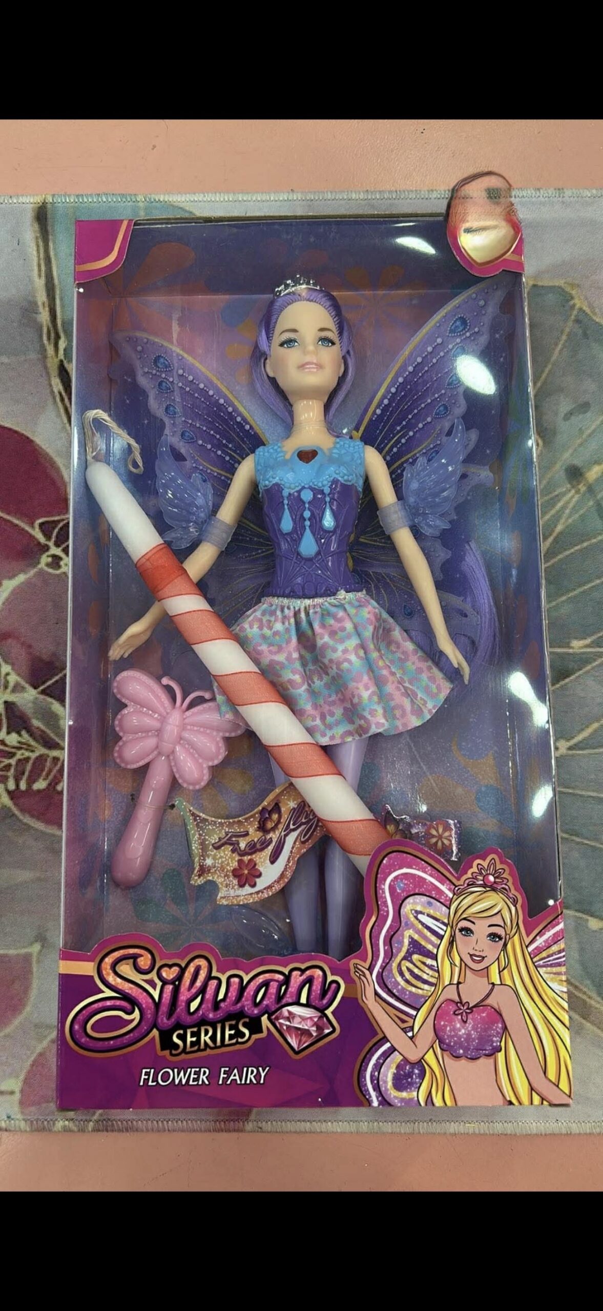 Λαμπάδα - Κούκλα πεταλούδα