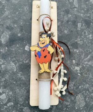 Λαμπάδα - Flintstone Φρεντ με μαγνητάκι