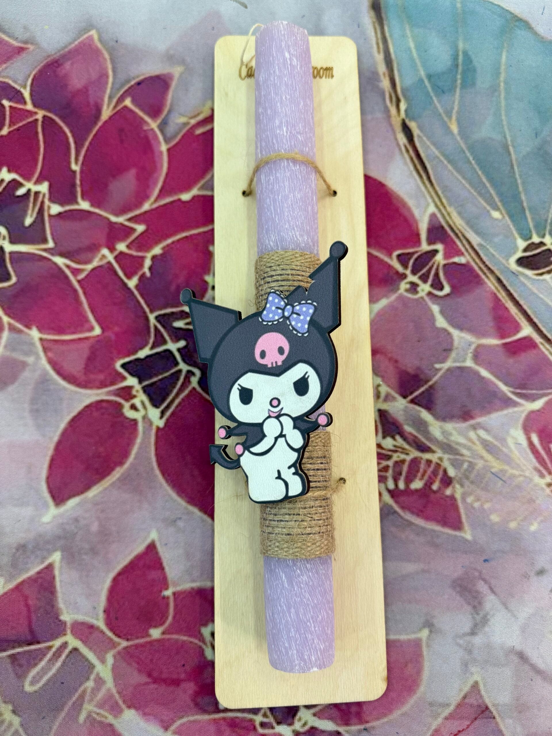 Λαμπάδα - Kuromi με μαγνητάκι