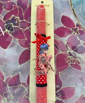 Λαμπάδα - Ladybag με μαγνητάκι