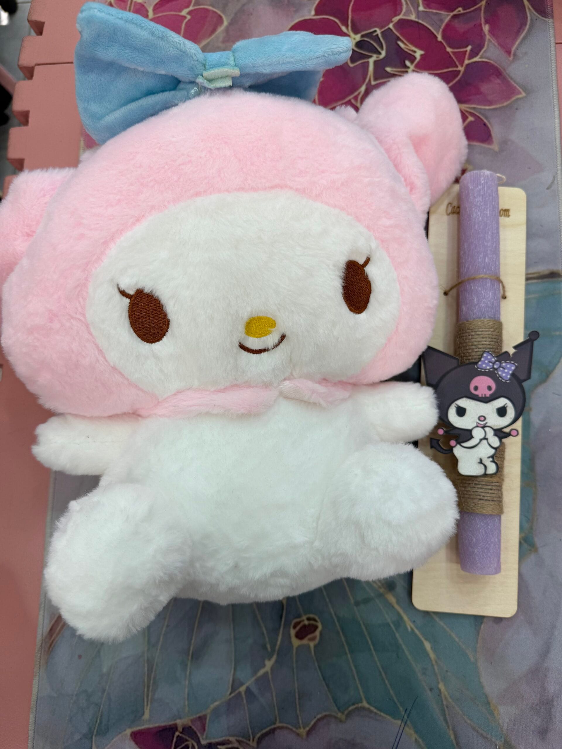 Λαμπάδα - Kuromi με τσάντα