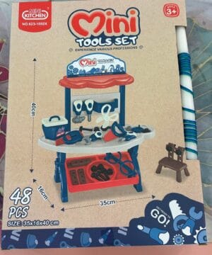 Λαμπάδα με μίνι εργαλειοθήκη