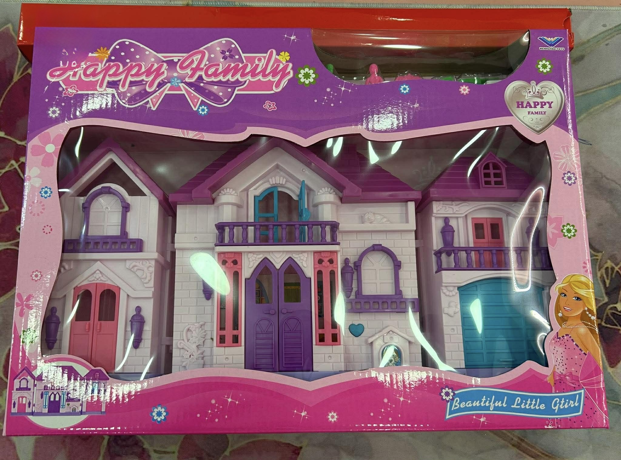 Λαμπάδα Σπίτι Happy Family 40x29x7cm