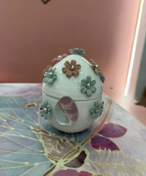 Κεραμικό αυγό ανοιγόμενο μεσαίο