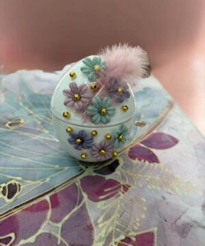 Κεραμικό αυγό ανοιγόμενο μεσαίο