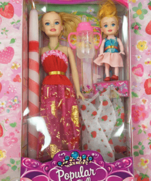 Λαμπάδα - Κούκλα με μωράκι