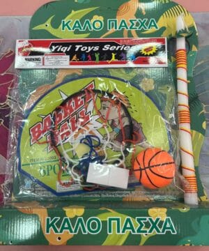 Λαμπάδα με μικρή μπασκέτα